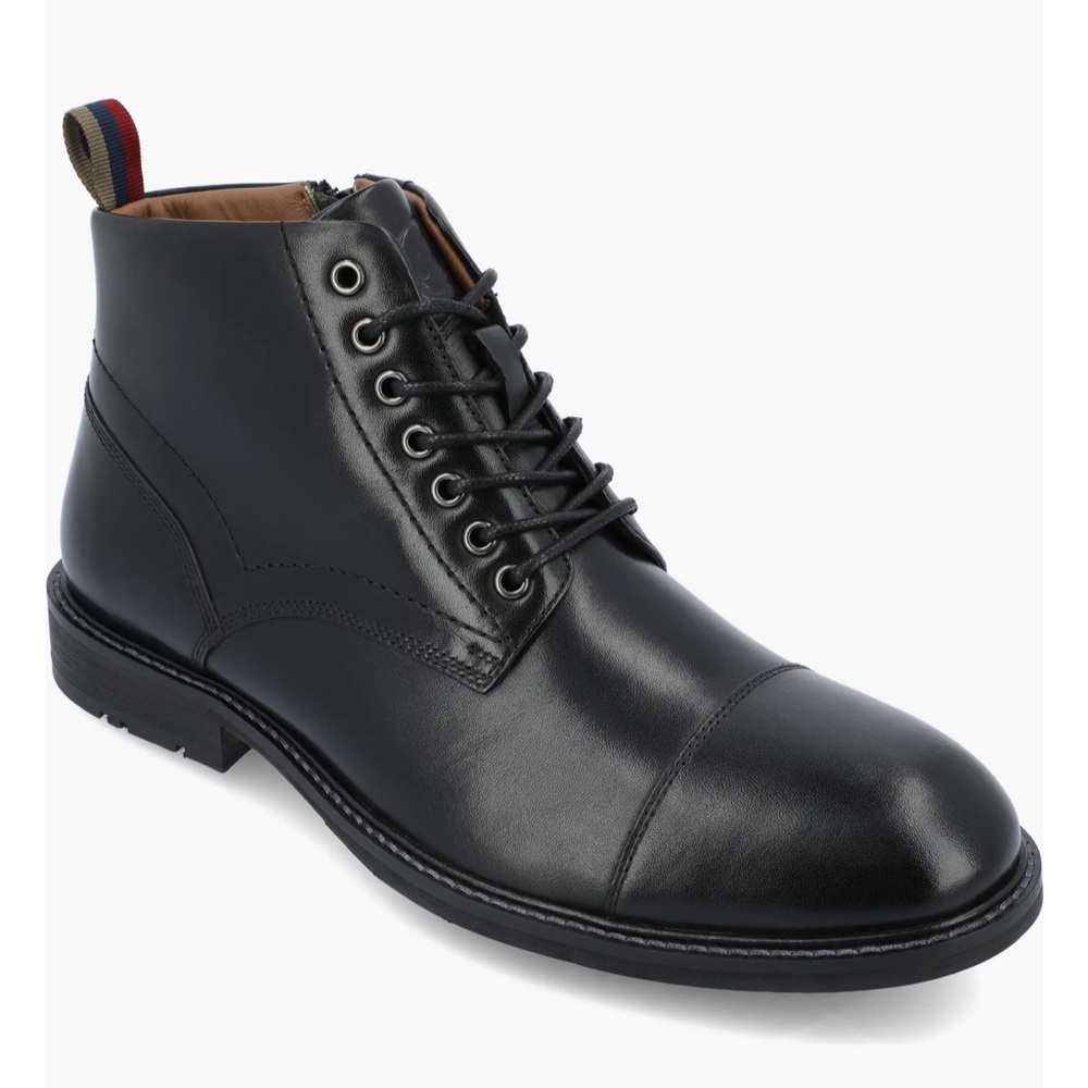 Thomas & Vine Avrum Leather Cap Toe Chukka Boot (Men)
BLACK, Size 13 NEW